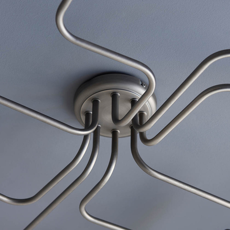 Lampa sufitowa Endon Lighting Hal 81610 miedziany