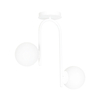 Lampa sufitowa KALF 2 WHITE Emibig 1031/2 biały