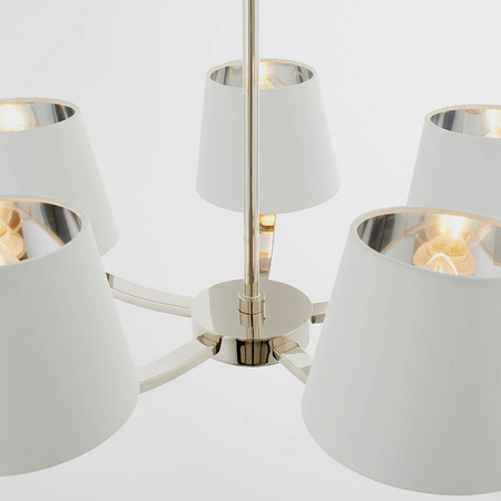 Endon Lighting Lampa wisząca 73022 biały/chrom