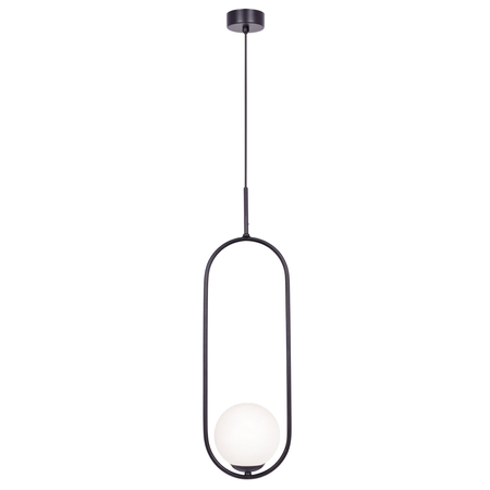Lampa wisząca PARVA Kaja K-5100 biały/czarny