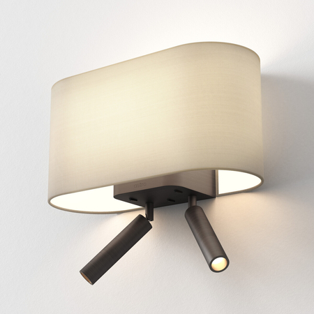 Kinkiet Astro Venn Reader Twin 1433006 Brązowy