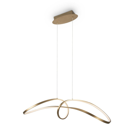 Lampa wisząca Curve Maytoni MOD156PL-L52G4K gold