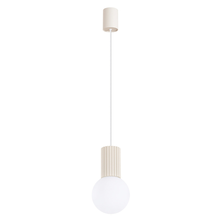 Sollux Lighting Lampa wisząca HALO 1 beżowa SL.1719