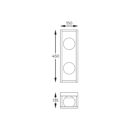Kinkiet Zuma Line MB3115-2-3BT PIRO KINKIET CZARNY/BLACK