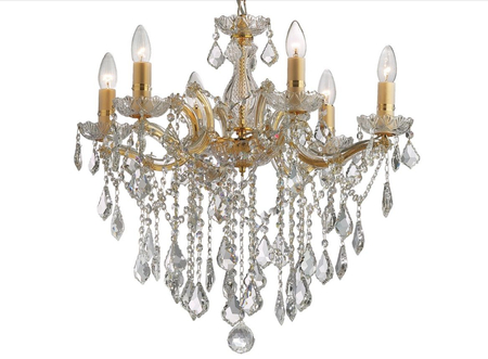 Żyrandol IdealLux  35611 Florian SP12 Oro