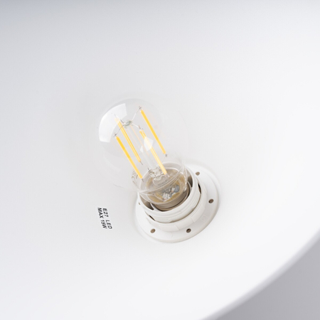 Sollux Lighting Lampa wisząca JAGA biała SL.1319