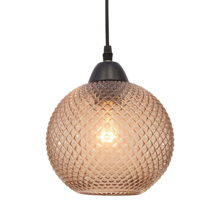 Lampa wisząca Luces Exclusivas BUENOS LE41912 czarny/mosiądz