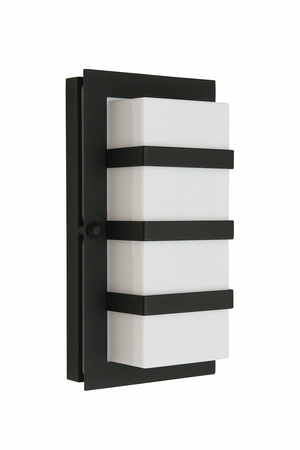 BODEN 5109 BLACK LED 8W 4000K OPAL LAMPSHADE