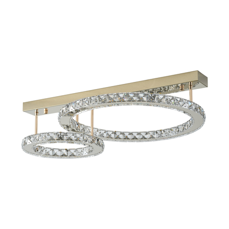 Lampa sufitowa Zuma Line MX3713-2-3GT GIRONA LAMPA SUFITOWA ZŁOTA/GOLD