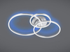 Lampa sufitowa Trio 670810607 srebrny