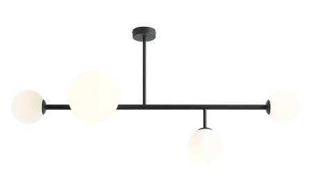Plafon PLAFON DIONE 4 BLACK Aldex 1092PL_L1 czarny