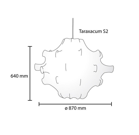 Lampa wisząca Flos F7402009 Taraxacum 2
