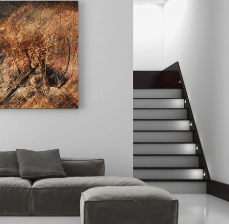 Oprawa schodowa led Skoff Bolero Szlif Biała zimna IP20