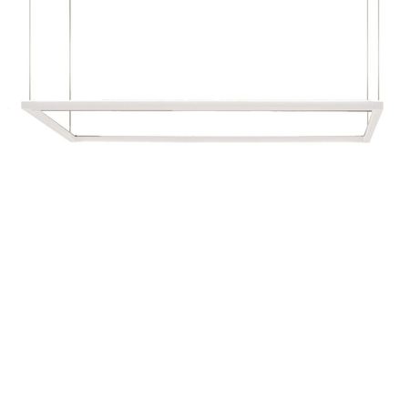 Lampa wisząca Nemo SPILWW52 Spigolo Horizontal Biała