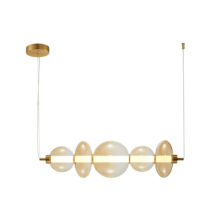 Lampa wisząca Italux Sonte PND-24352-40W-AB-AMB Antyczny brąz matowy