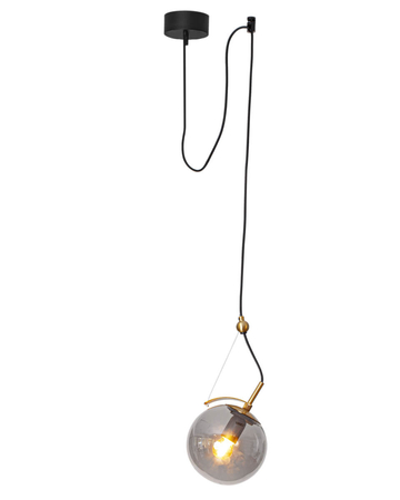 Lampa wisząca By Rydens Carry 4202130-4500 szary