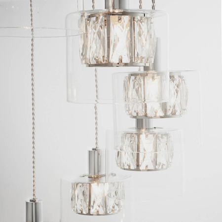 Endon Lighting Lampa wisząca 76518 chrom