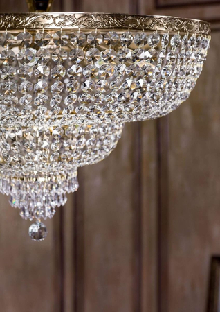 Żyrandol Maytoni DIA891-CL-14-G Palace - Złoto antyczne