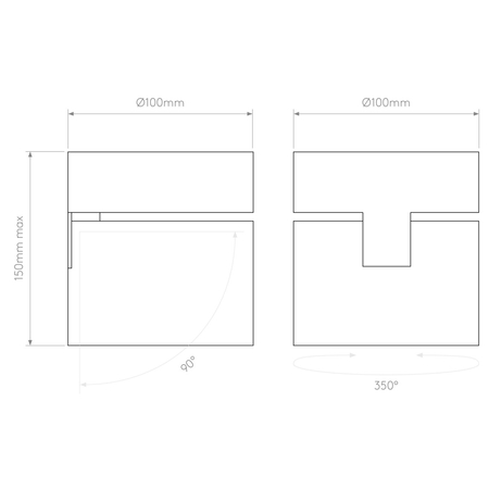 Spot Astro Lynx 1403006 Matowy Czarny