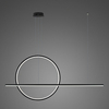 Lampa wisząca Linea No.2 B 80cm czarna 3k
