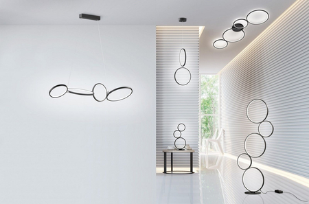 Lampa podłogowa Trio 422610532 czarny