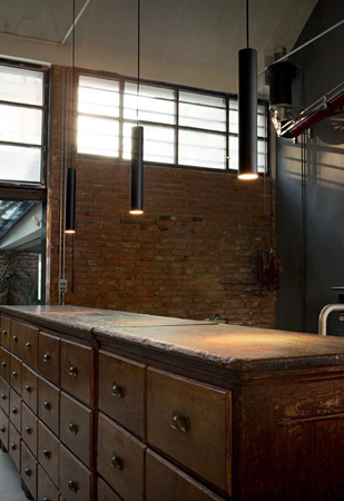 Lampa wisząca IdealLux 104928 Look SP1 SMALL Nero