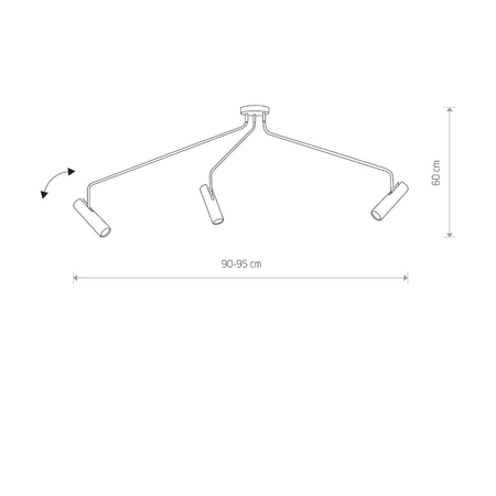 Lampa wisząca Nowodvorski 6491 Eye Super White III