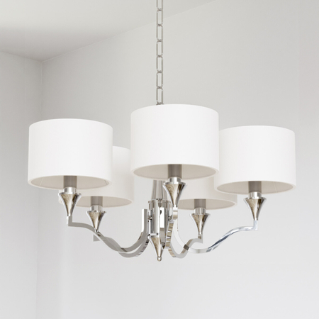 Cosmo Light Lampa wisząca WASHINGTON P05915NI-WH