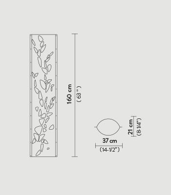 Lampa podłogowa Slamp TUB14PTU0004WIBIO Bios