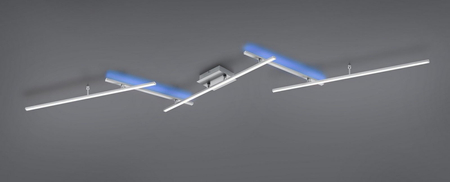 Lampa sufitowa Trio 628410507 srebrny