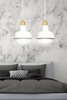 Lampa wisząca IBOR 2 WHITE Emibig 1043/2 biały
