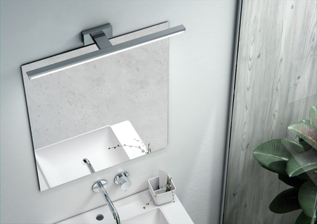 Lampa łazienkowa TIWALL chrom LED 20W 750mm 3000K IP44