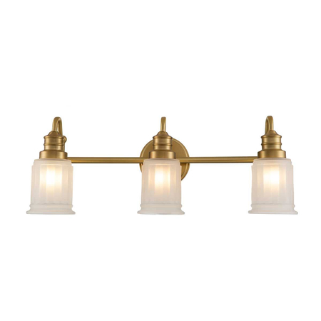 Kinkiet Elstead Lighting Swell mosiądz QZ-SWELL3-BB-BATH
