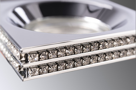 Oczko EVA SQUARE CHROME Azzardo AZ1460 chrom