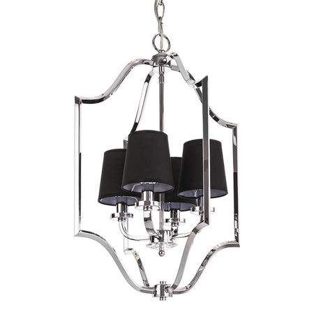 Cosmo Light Lampa wisząca NEW YORK P04380CH-BK