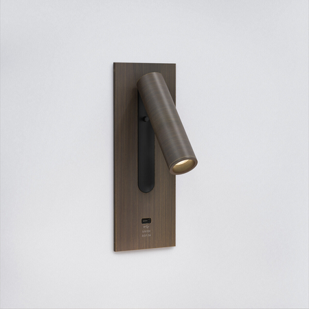 Kinkiet Astro Fuse 3 USB C 1215143 Brązowy