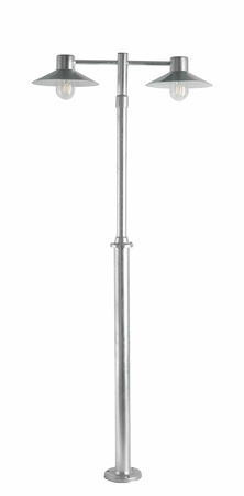 LUND 275 HOT-DIP GALVANIZING E27 LED 2 X 9W DOUBLE