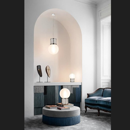 Lampa wisząca Slamp ATMOSFERA - PEWTER M ATSSM00PWP01T00000EU szary