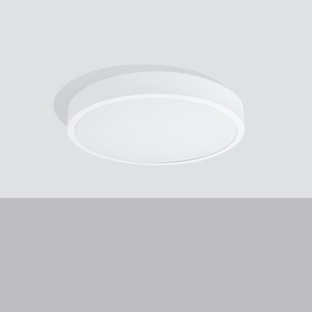 Sollux Lighting Plafon ONYX 50 biały LED 3000K SL.1247