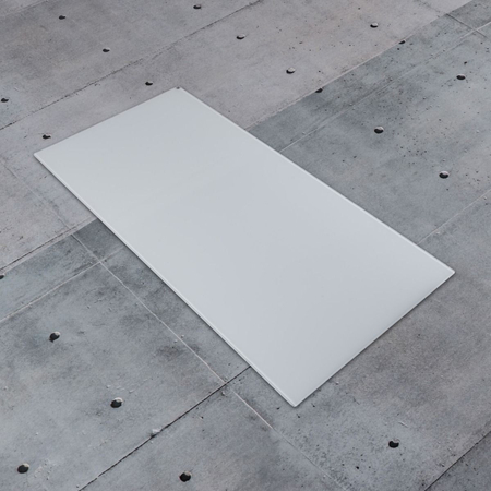 Panel grzewczy na podczerwień Greenie 60x120cm 800W białe szkło - 5 lat gwarancji - 16 - 20m2