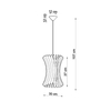 Sollux Lighting Lampa wisząca ORIANA SL.0642