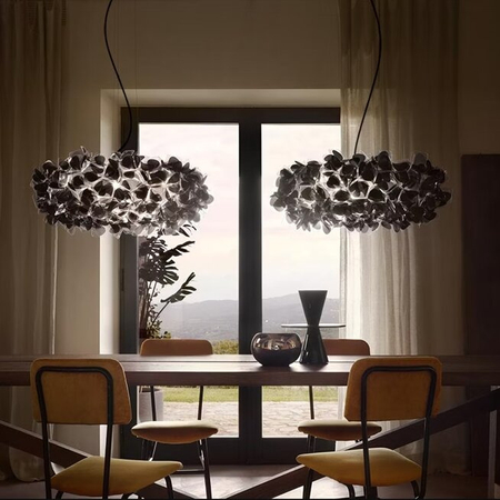 Lampa wisząca Slamp CLIZIA 130 - MAMA NON MAMA BLACK - BLACK WIRE XXL CLISXXLBNM01B00BLCEU czarny