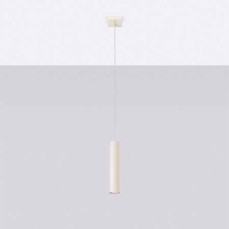 Sollux Lighting Lampa wisząca LAGOS 1 beżowa SL.1479