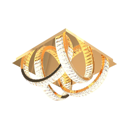 Lampa sufitowa Zuma Line MX3274-4-3GT TULA LAMPA SUFITOWA ZŁOTA/GOLD