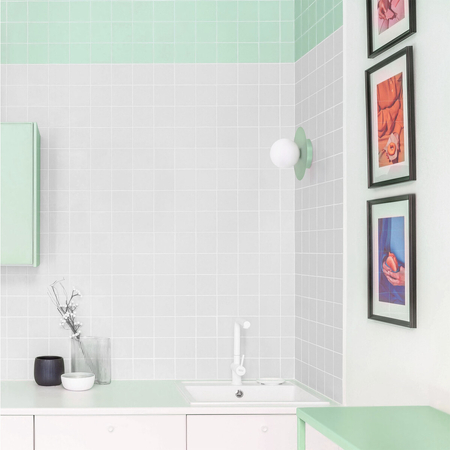 Lampa sufitowa Kaja ROBIN K-5452 miętowy, biały