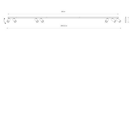 Spot Nowodvorski FOURTY 11436 Biały