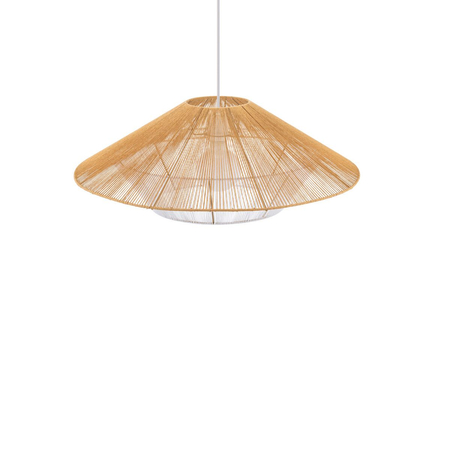 Lampa wisząca Nowodvorski JAPANDI S 11156 Naturalne drewno Biały