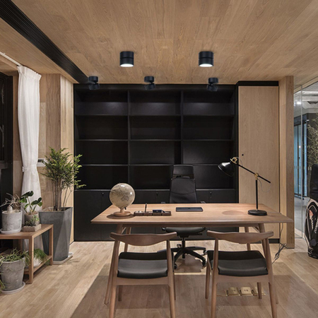 Oprawa natynkowa Abigali 18W CRI90+ 120° Czarna WW