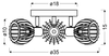 Lampa sufitowa Candellux  98-68118 Atarri