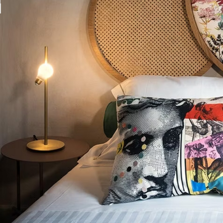 Lampa stołowa Slamp Idea IDETM00BRS00000000EU biały/złoty